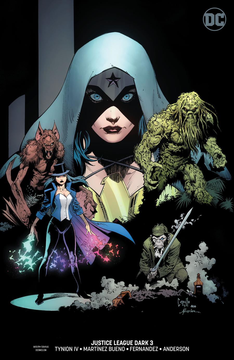 Justice League Dark Vol 2 #3 Cover B Variant Greg Capullo & Jonathan Glapion Cover