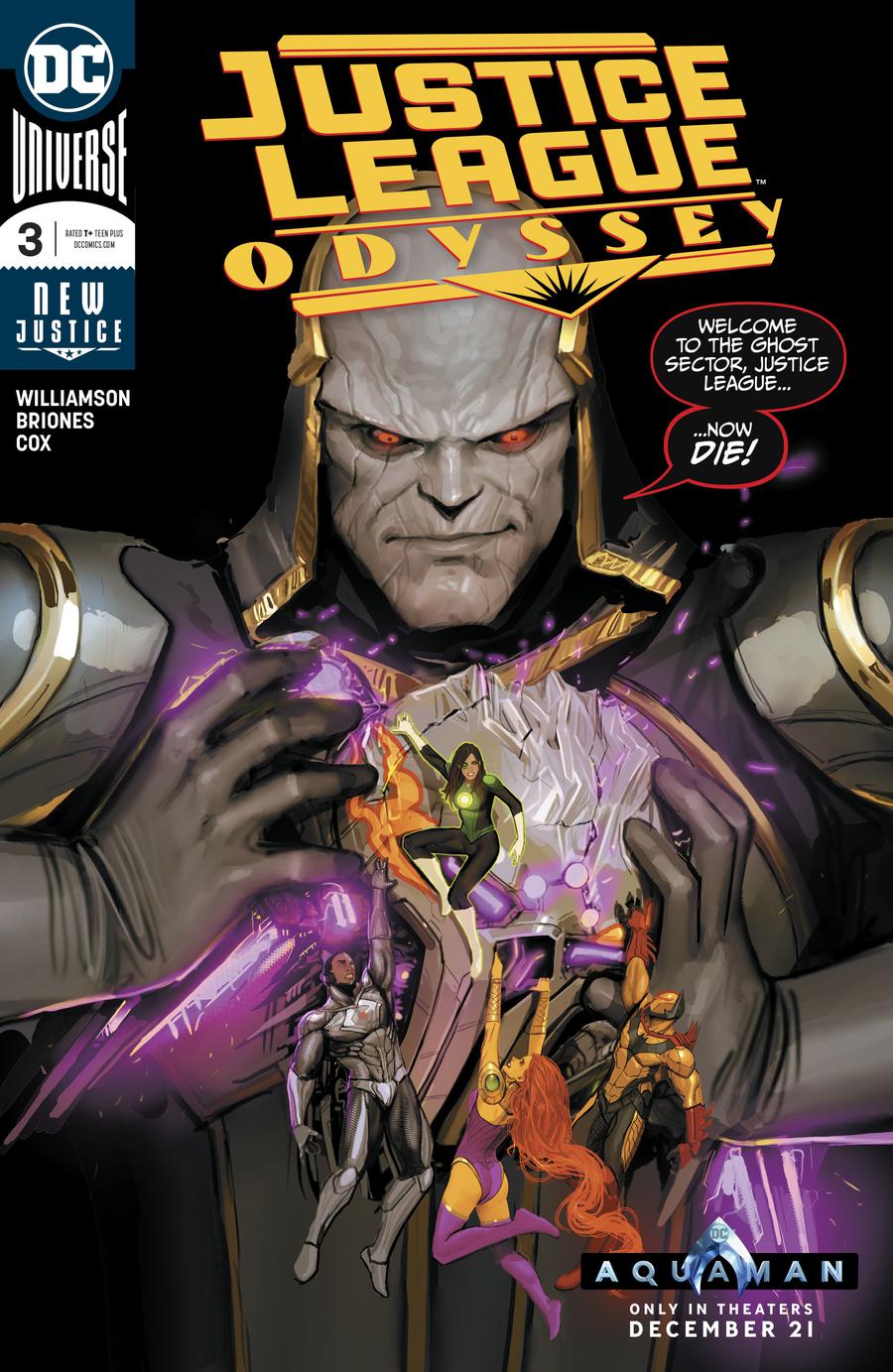 Justice League Odyssey #3 Cover A Regular Stjepan Sejic Cover