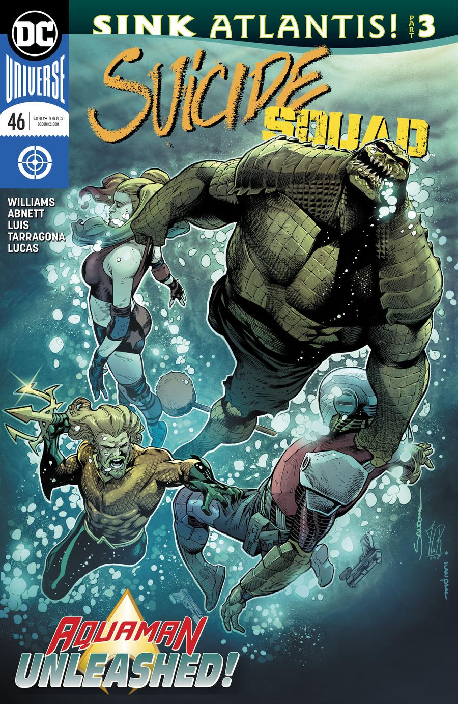 Suicide Squad Vol 4 #46 Cover A Regular Rafa Sandoval Cover (Sink Atlantis Part 3)