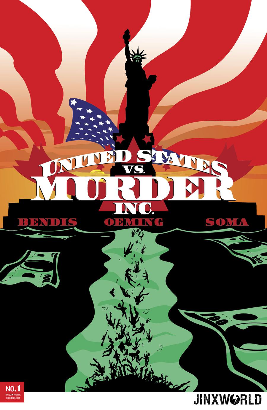United States vs Murder Inc #1 Cover A Regular Michael Avon Oeming Cover