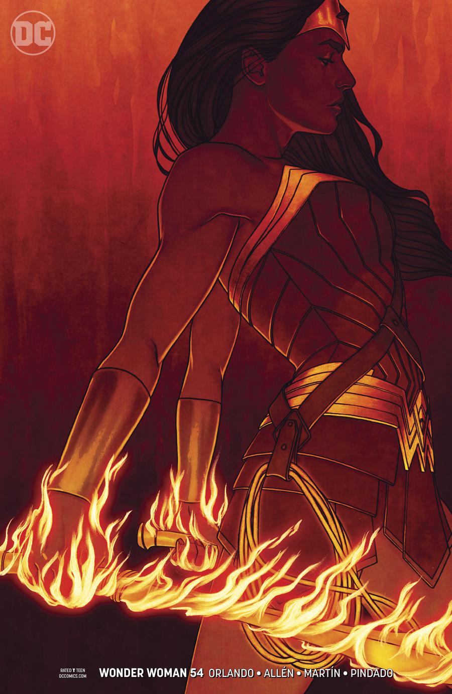 Wonder Woman Vol 5 #54 Cover B Variant Jenny Frison Cover