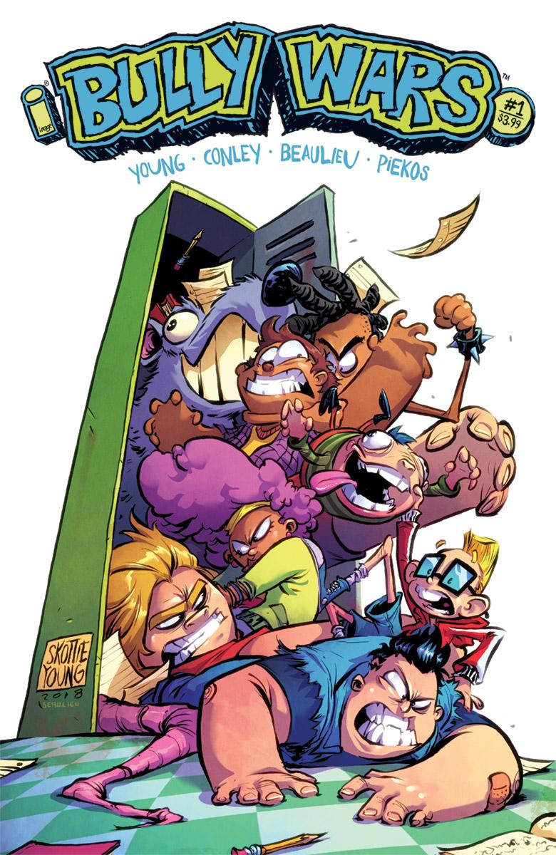 Bully Wars #1 Cover B Variant Skottie Young Cover