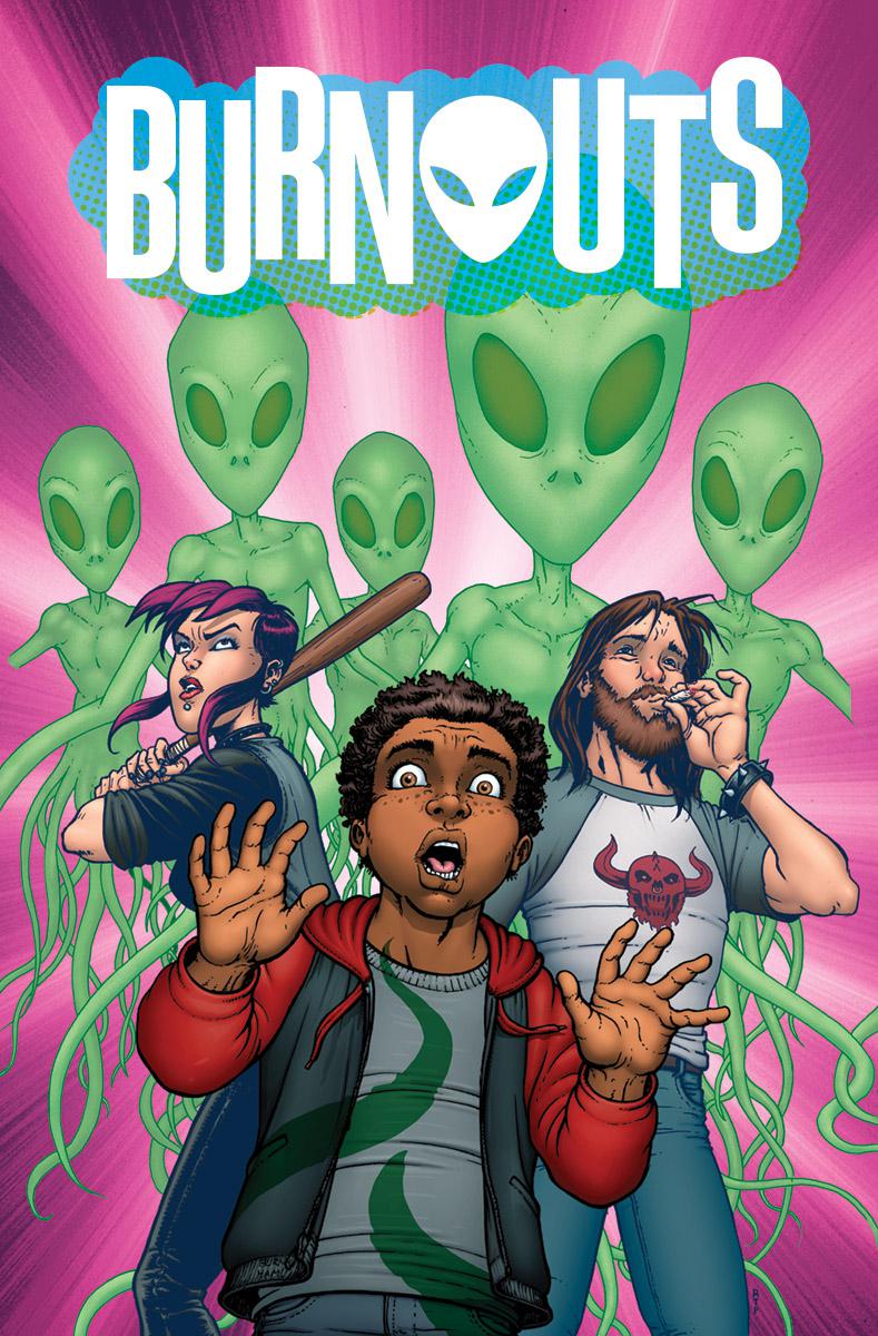 Burnouts #1 Cover A Regular Chris Burnham Cover