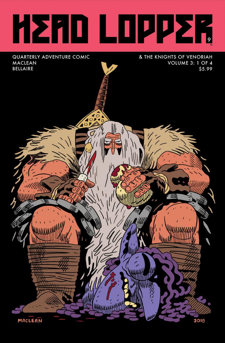 Head Lopper #9 Cover A Regular Andrew MacLean Cover