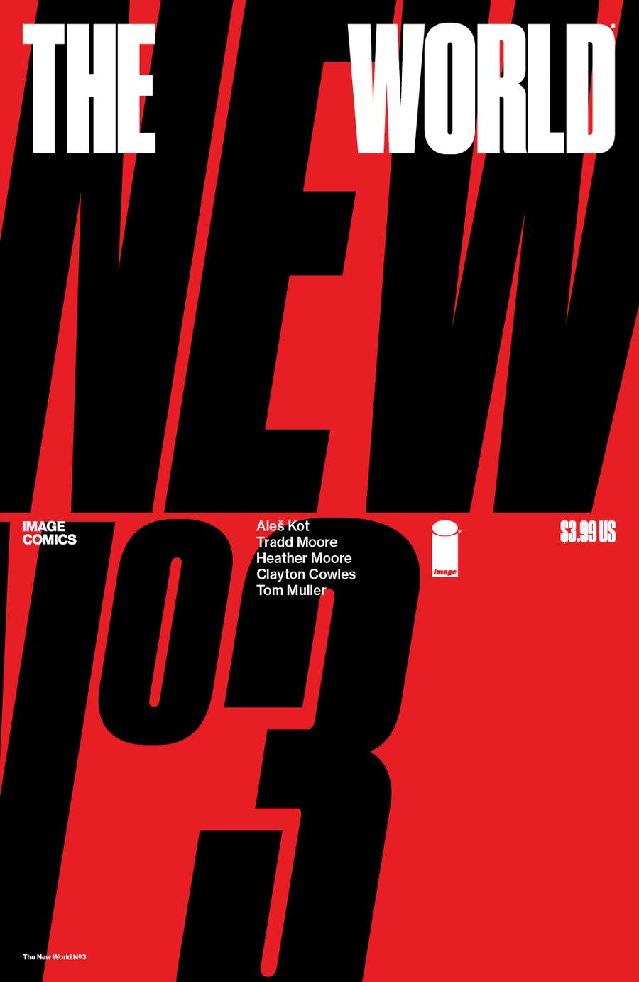 New World #3 Cover C Variant Tom Muller Cover