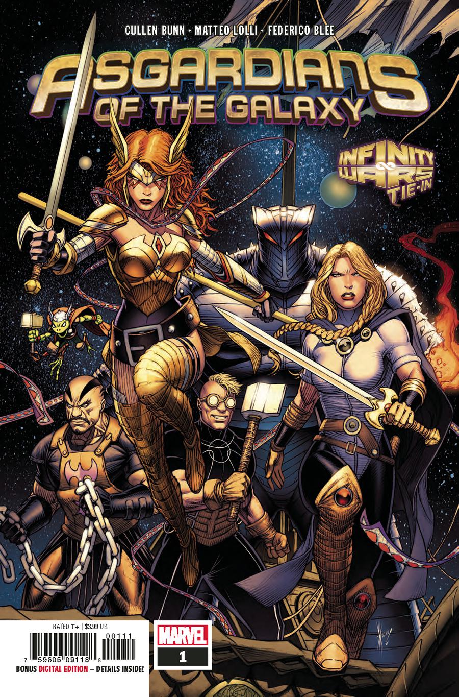 Asgardians Of The Galaxy #1 Cover A 1st Ptg Regular Dale Keown Cover