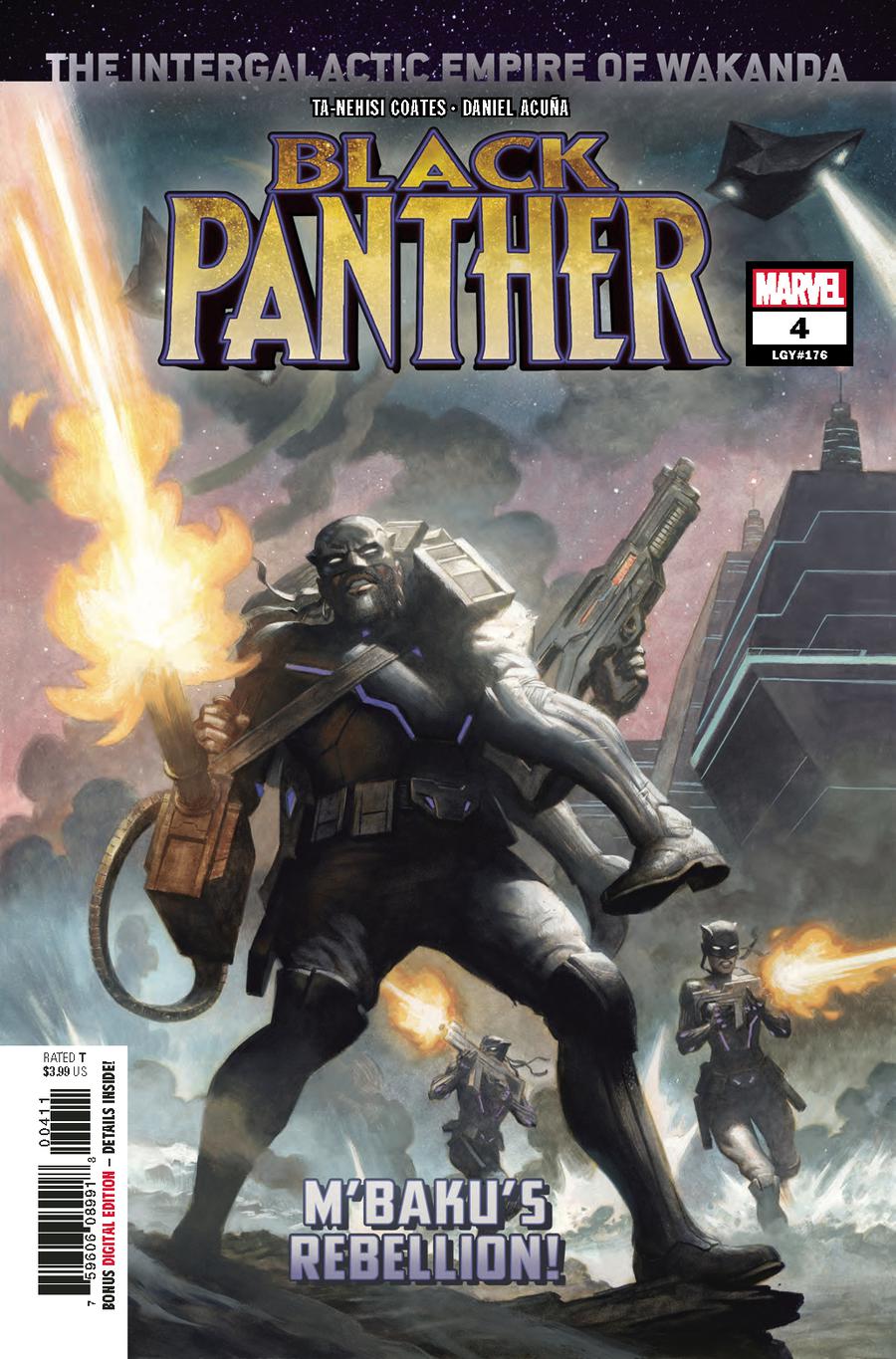 Black Panther Vol 7 #4 Cover A 1st Ptg Regular Paolo Rivera Cover