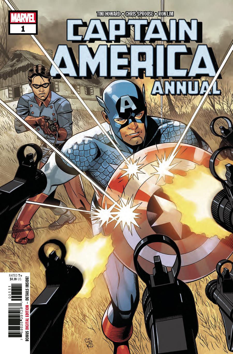 Captain America Vol 9 Annual #1 Cover A Regular Chris Sprouse Cover