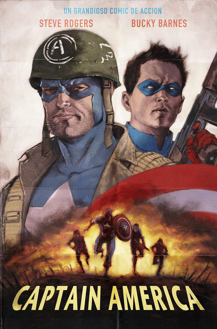 Captain America Vol 9 Annual #1 Cover B Variant Kaare Andrews Cover