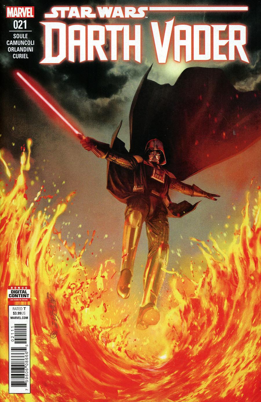 Darth Vader Vol 2 #21 Cover A Regular Giuseppe Camuncoli & Elia Bonetti Cover