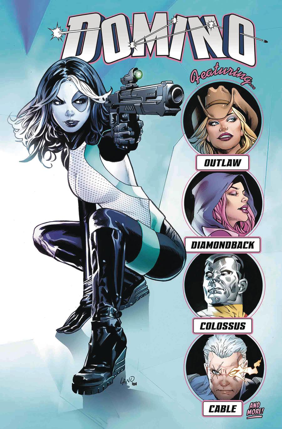 Domino Vol 3 Annual #1 Cover A Regular Greg Land Cover