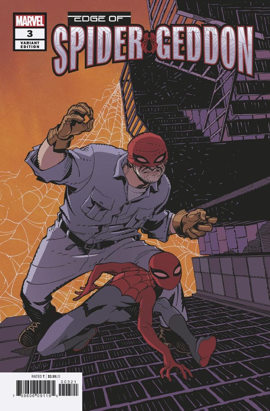 Edge Of Spider-Geddon #3 Cover B Variant Cully Hamner Cover