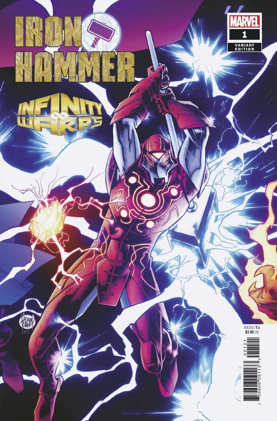 Infinity Wars Iron Hammer #1 Cover B Variant Adam Kubert Connecting Cover