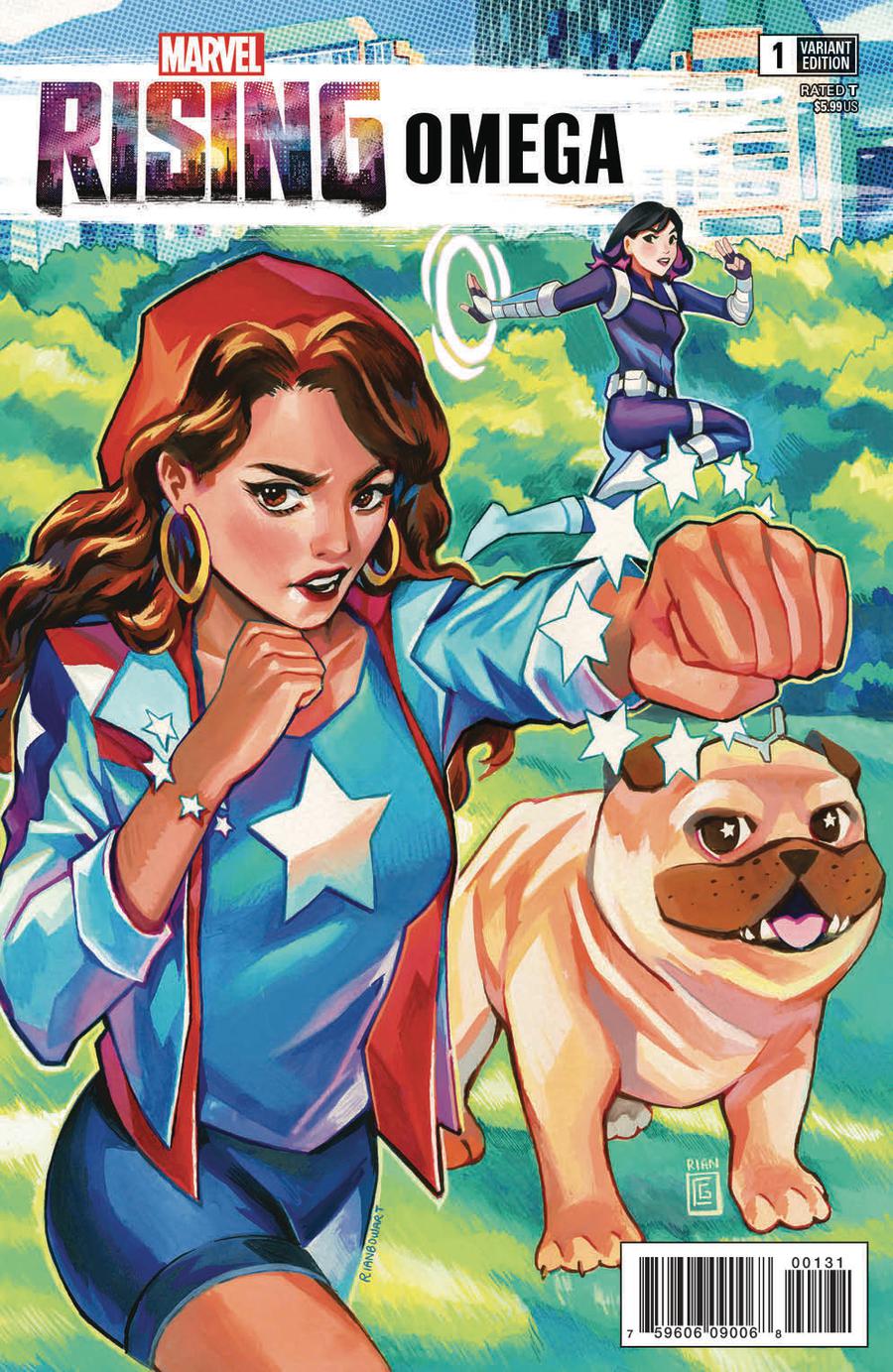 Marvel Rising Omega #1 Cover C Variant Rian Gonzales Connecting Cover