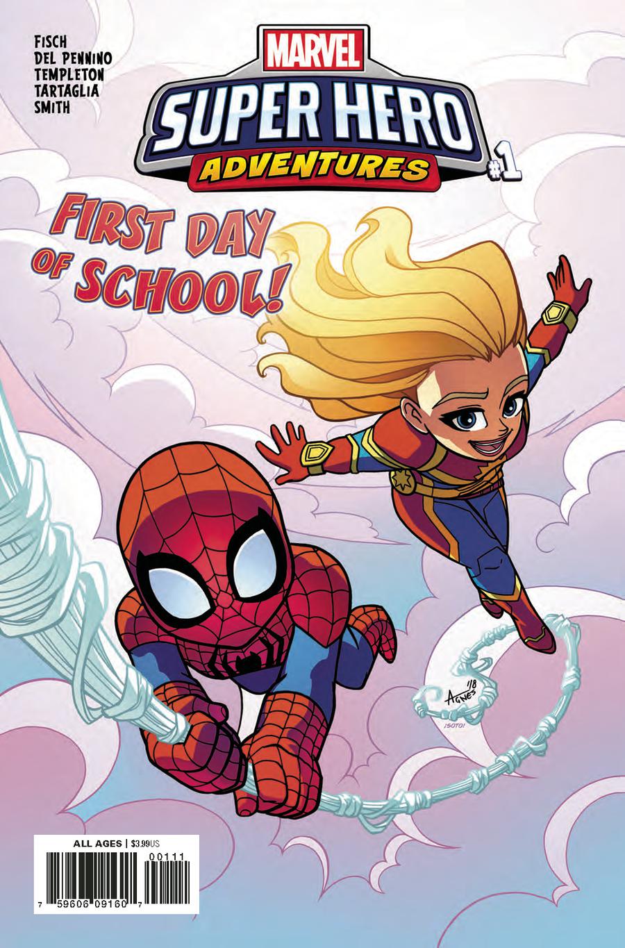 Marvel Super Hero Adventures Captain Marvel First Day Of School #1