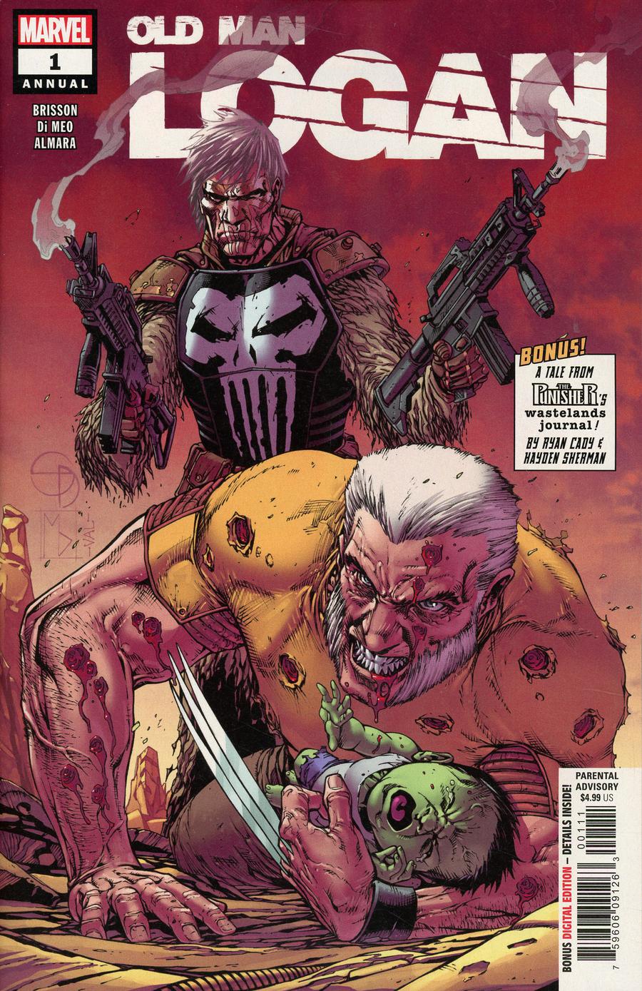 Old Man Logan Vol 2 Annual #1 Cover A Regular Shane Davis Cover