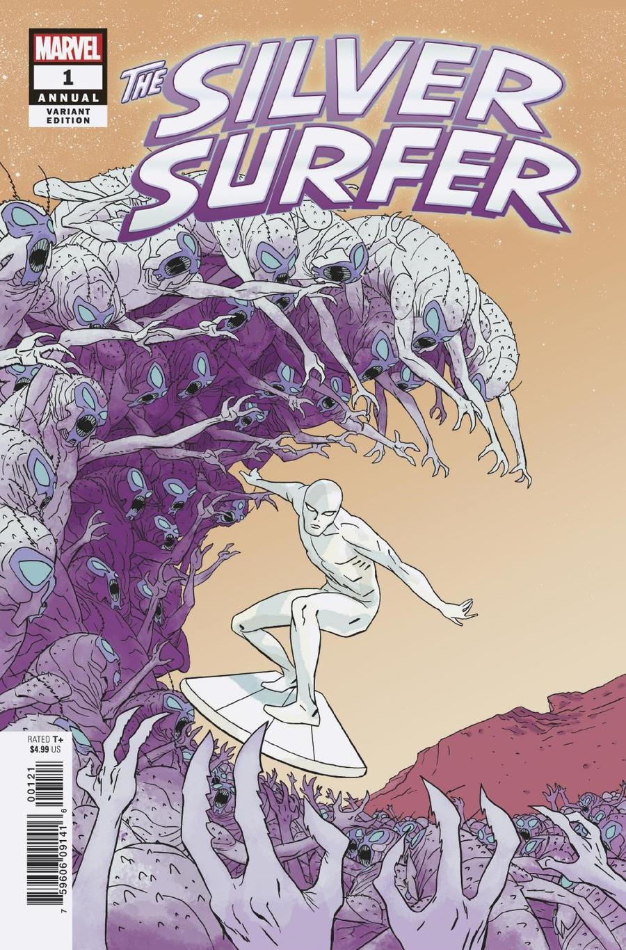 Silver Surfer Vol 7 Annual #1 Cover B Variant Marcos Martin Cover