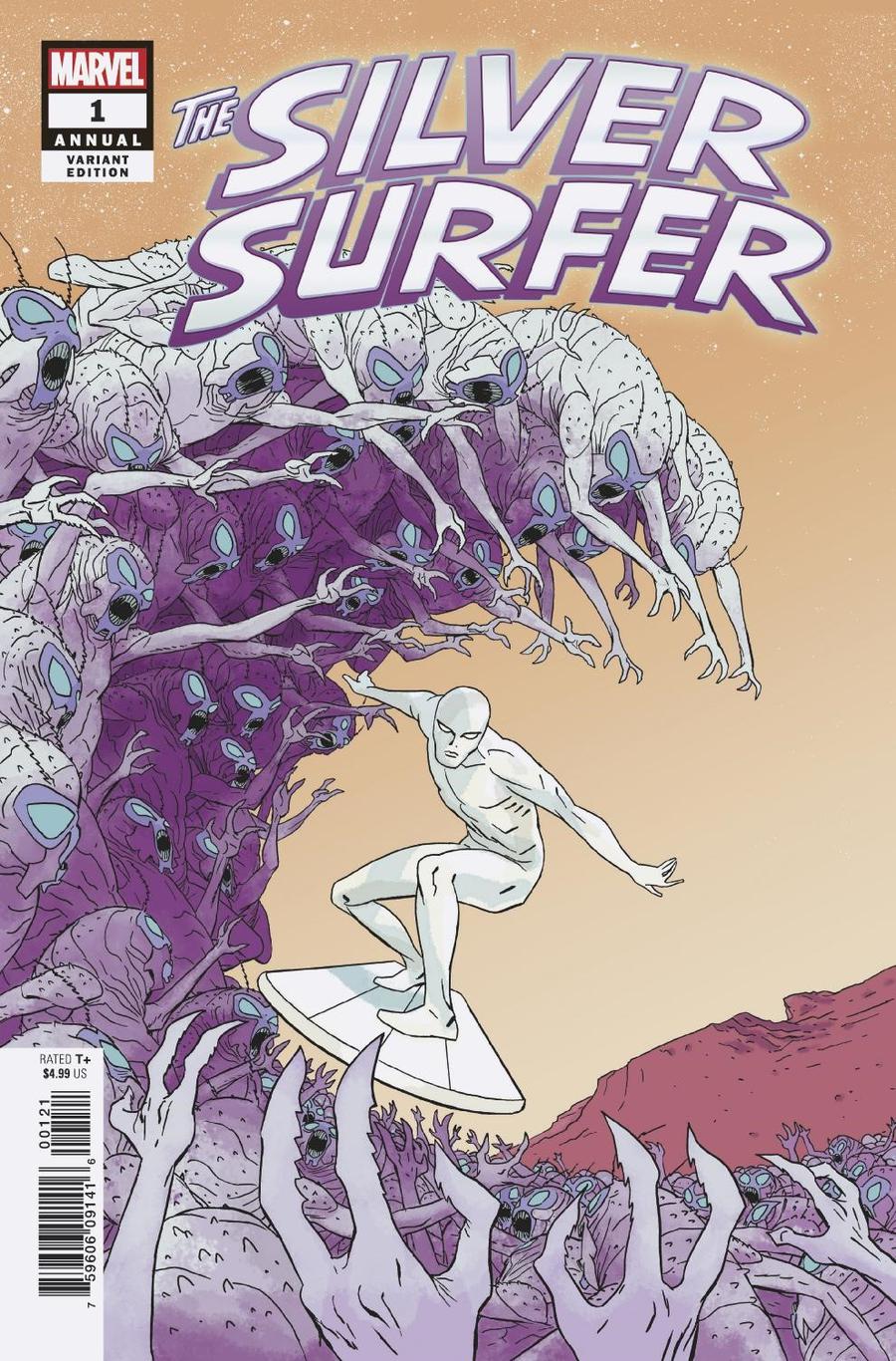 Silver Surfer Vol 7 Annual #1 Cover B Variant Marcos Martin Cover