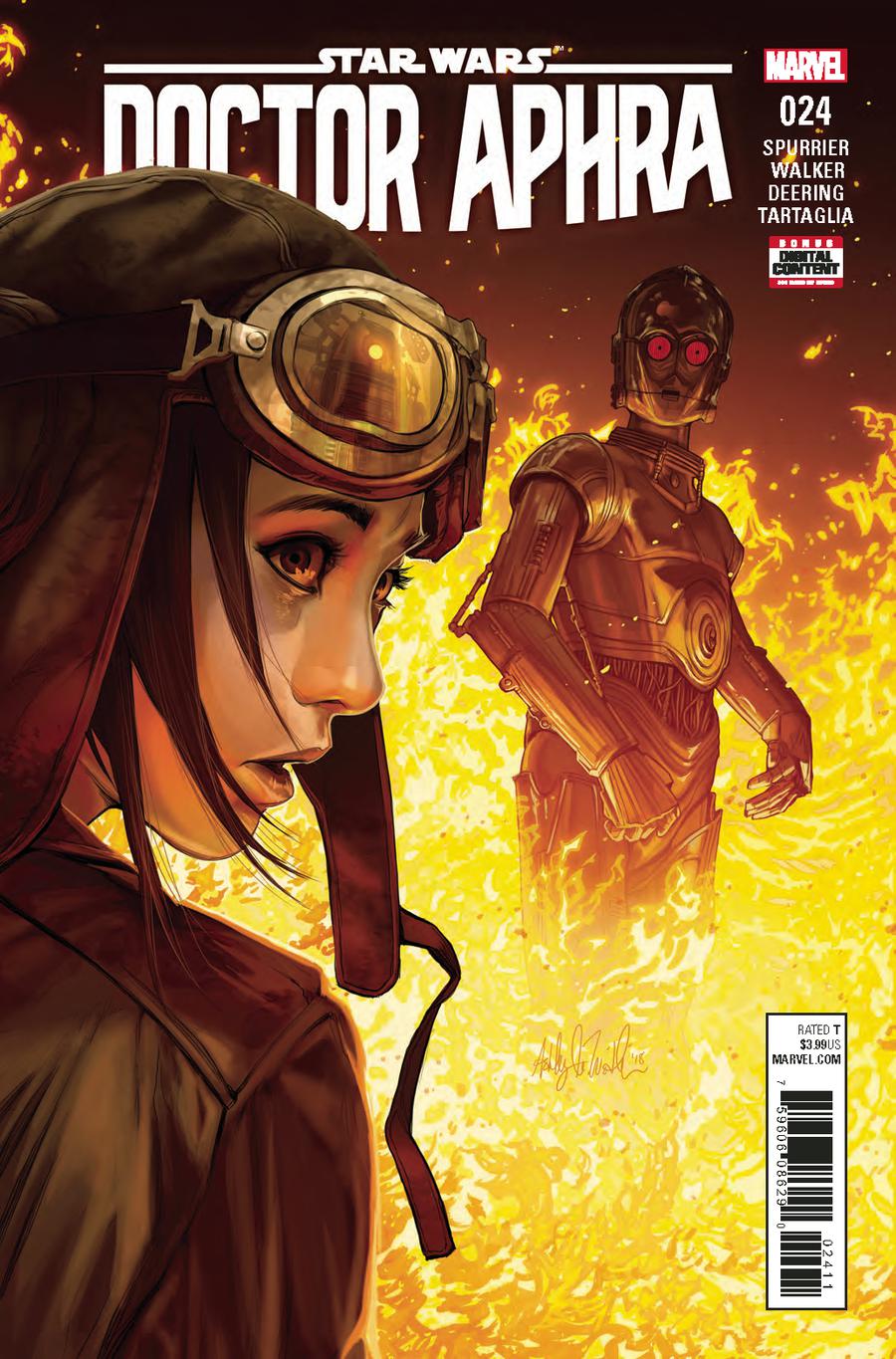 Star Wars Doctor Aphra #24 Cover A Regular Ashley Witter Cover