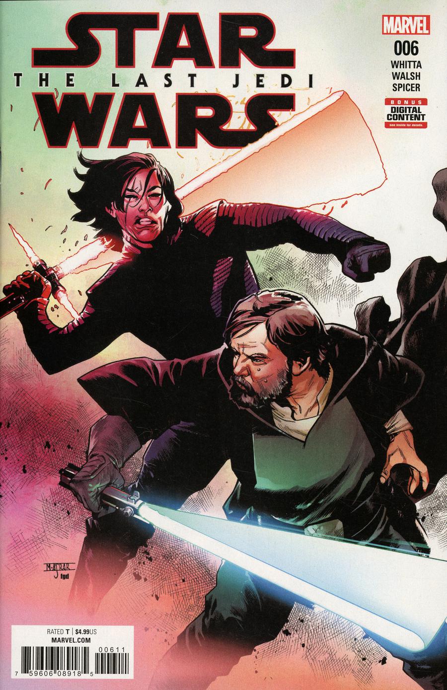 Star Wars Last Jedi Adaptation #6 Cover A Regular Mahmud Asrar