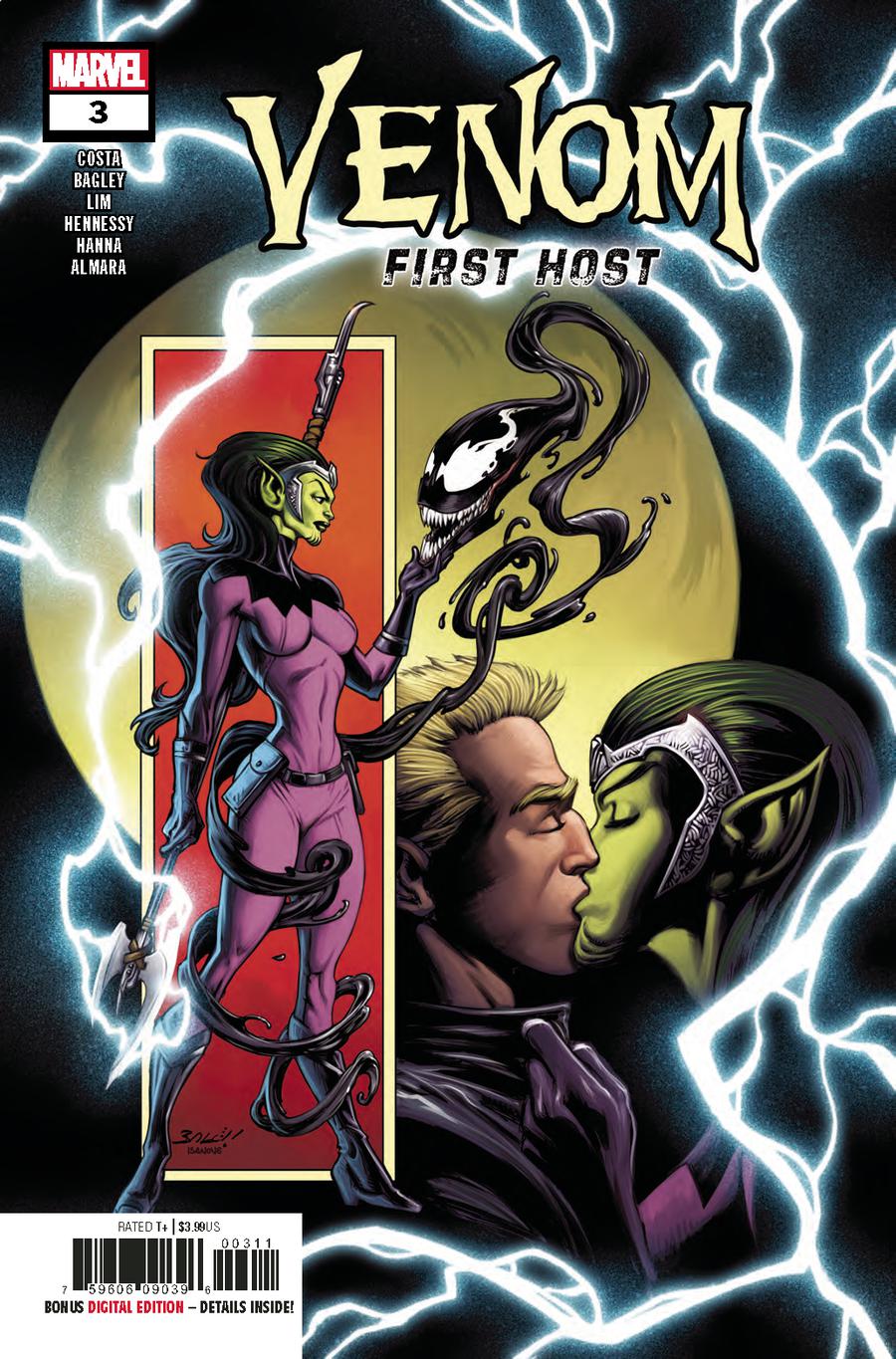 Venom First Host #3 Cover A 1st Ptg Regular Mark Bagley Cover