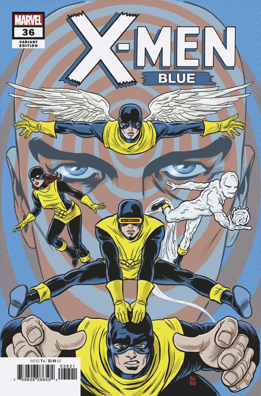 X-Men Blue #36 Cover B Variant Michael Allred Final Issue Cover