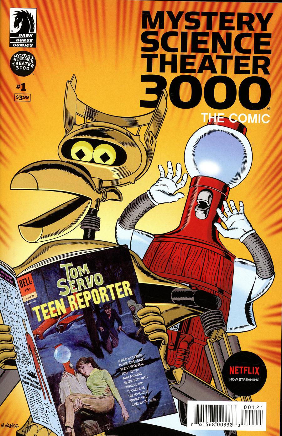 Mystery Science Theater 3000 #1 Cover B Variant Steve Vance Cover