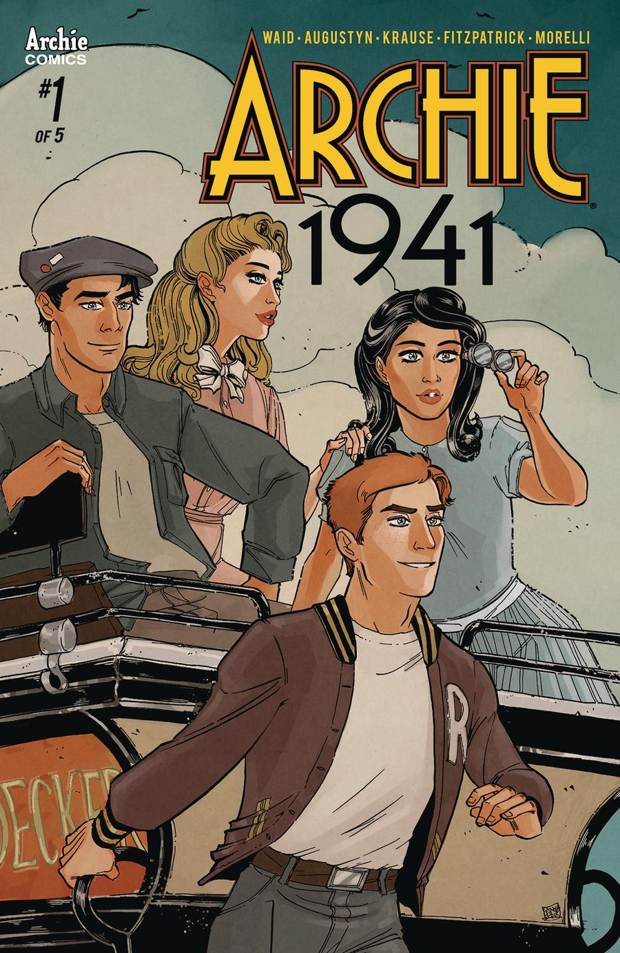 Archie 1941 #1 Cover B Variant Sanya Anwar Cover
