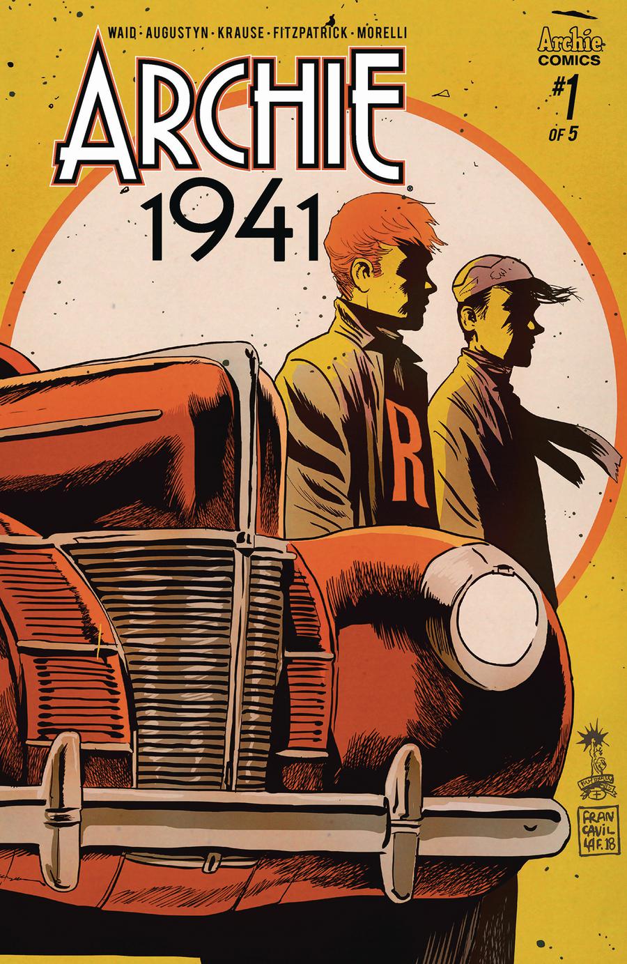 Archie 1941 #1 Cover C Variant Francesco Francavilla Cover