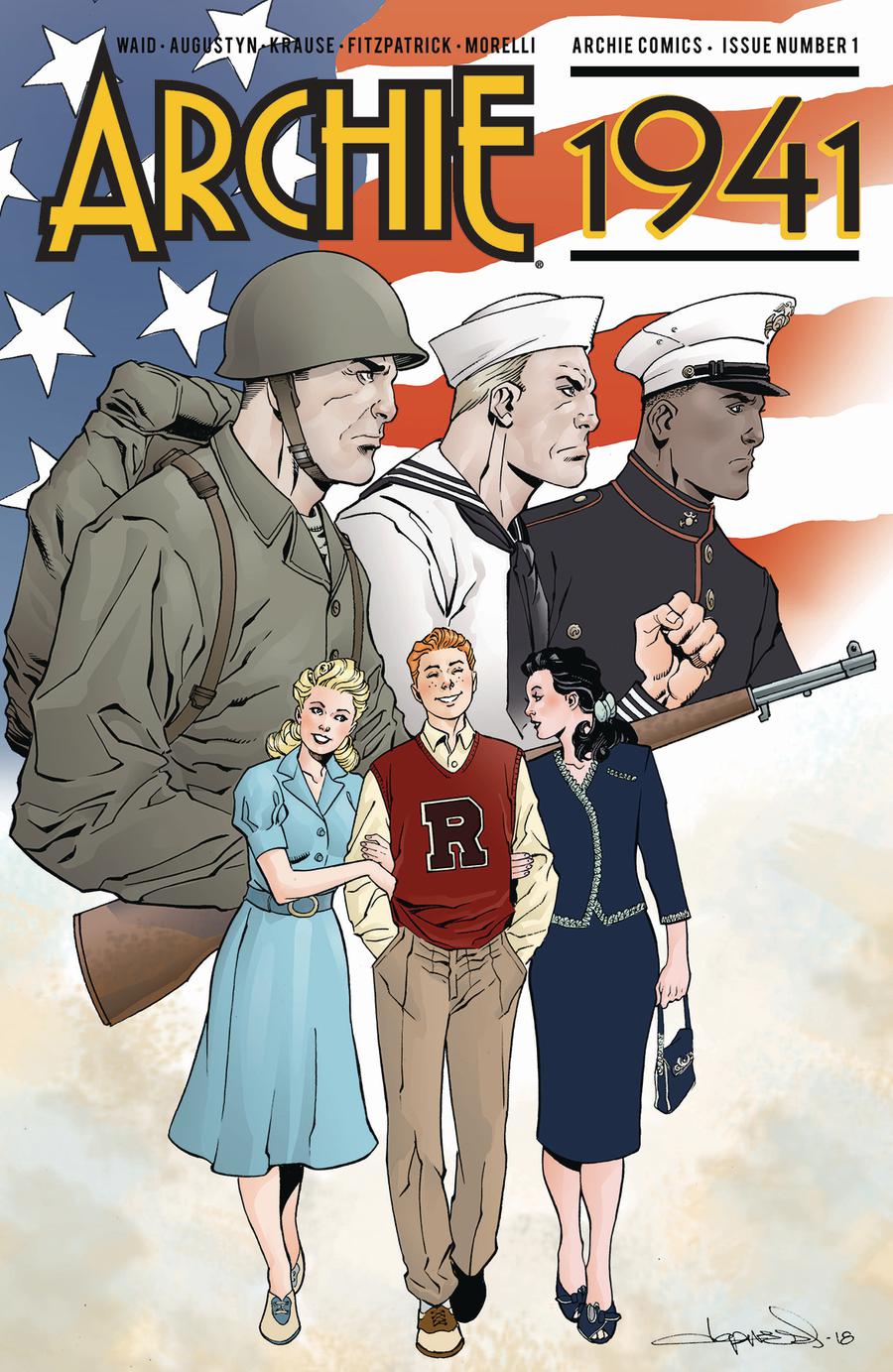 Archie 1941 #1 Cover E Variant Aaron Lopresti Cover