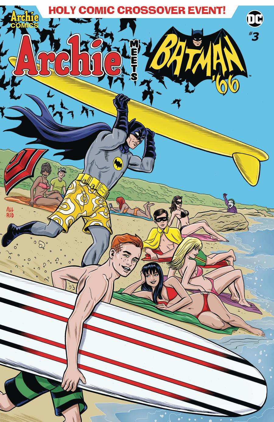 Archie Meets Batman 66 #3 Cover A Regular Michael Allred & Laura Allred Cover