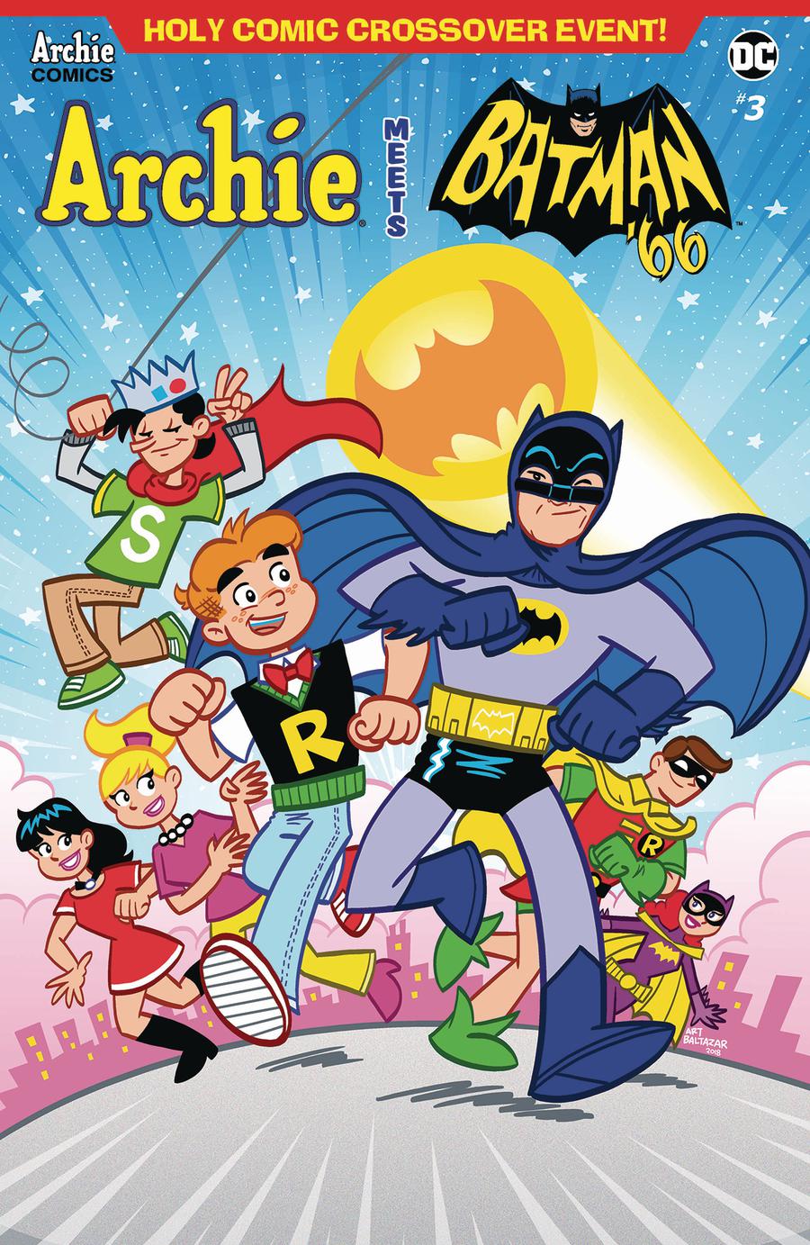 Archie Meets Batman 66 #3 Cover B Variant Art Baltazar Cover