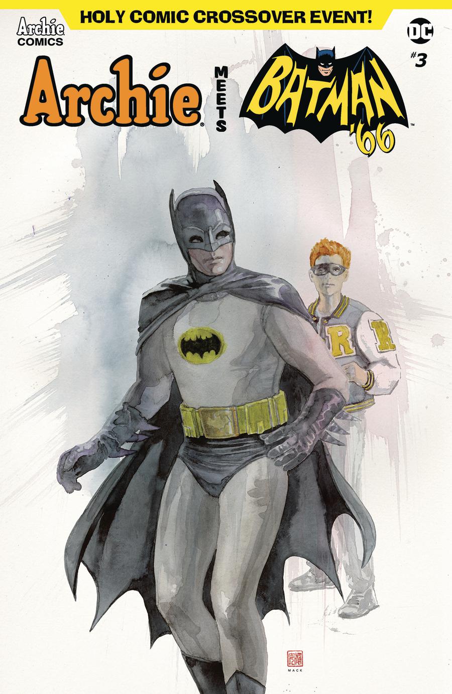 Archie Meets Batman 66 #3 Cover F Variant David Mack Cover