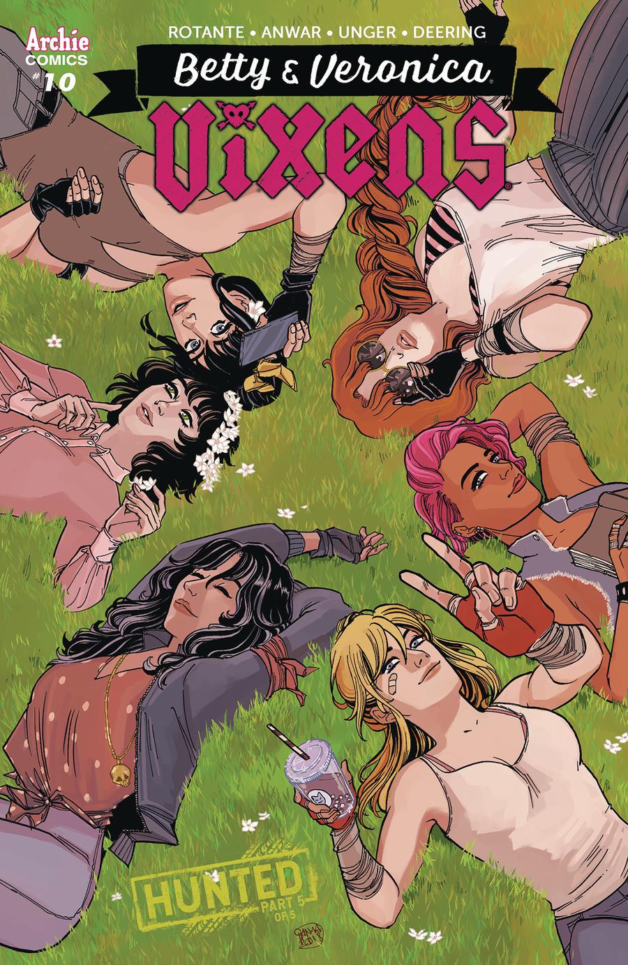 Betty & Veronica Vixens #10 Cover A Regular Sanya Anwar Cover