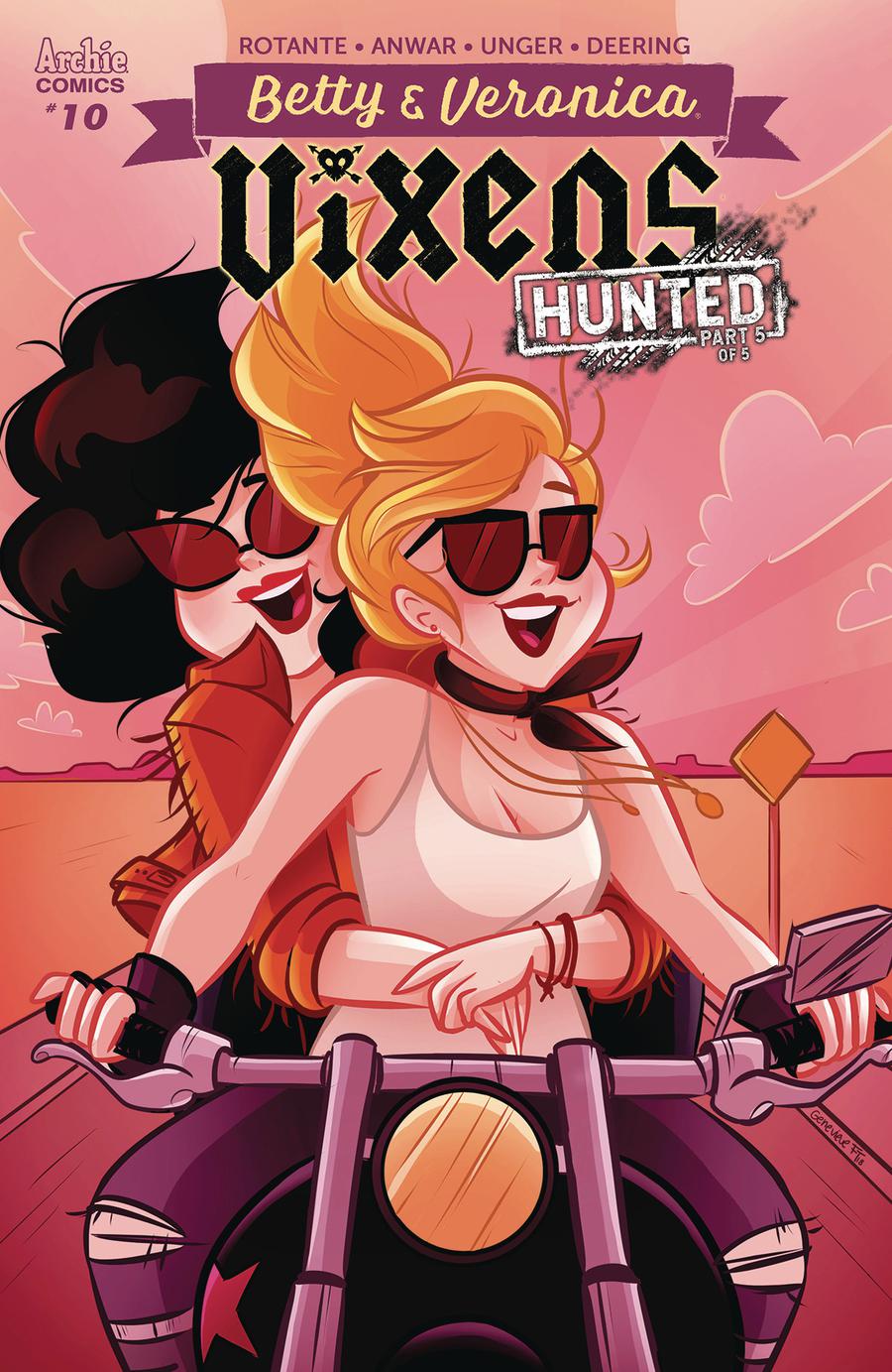 Betty & Veronica Vixens #10 Cover C Variant Genevieve FT Cover