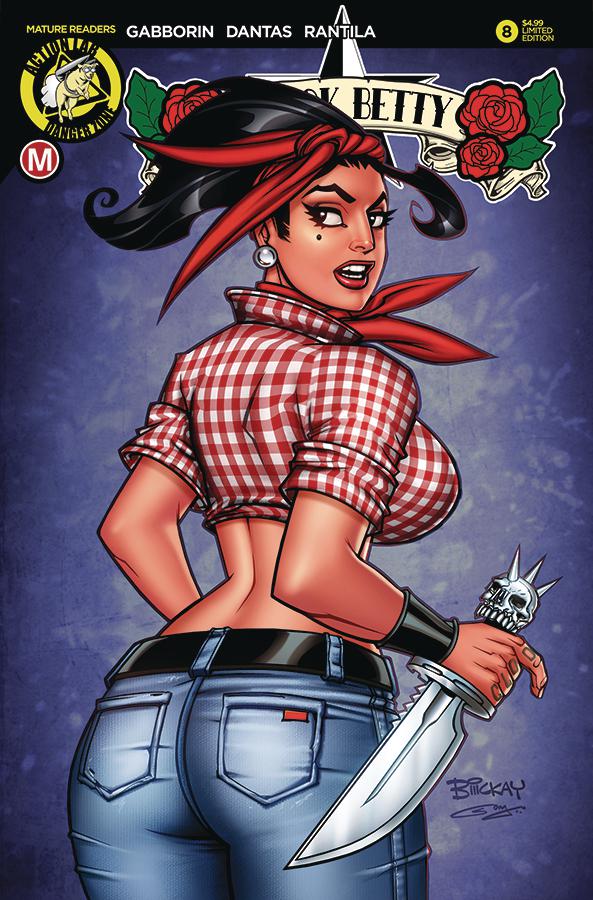 Black Betty #8 Cover E Variant Bill McKay Cover