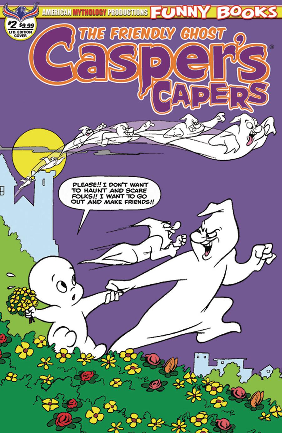 Caspers Capers #2 Cover B Limited Edition Warren Kremer Vintage Cover