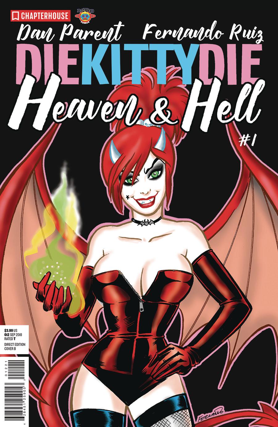 Die Kitty Die Heaven And Hell #1 Cover B Variant Fernando Ruiz Cover