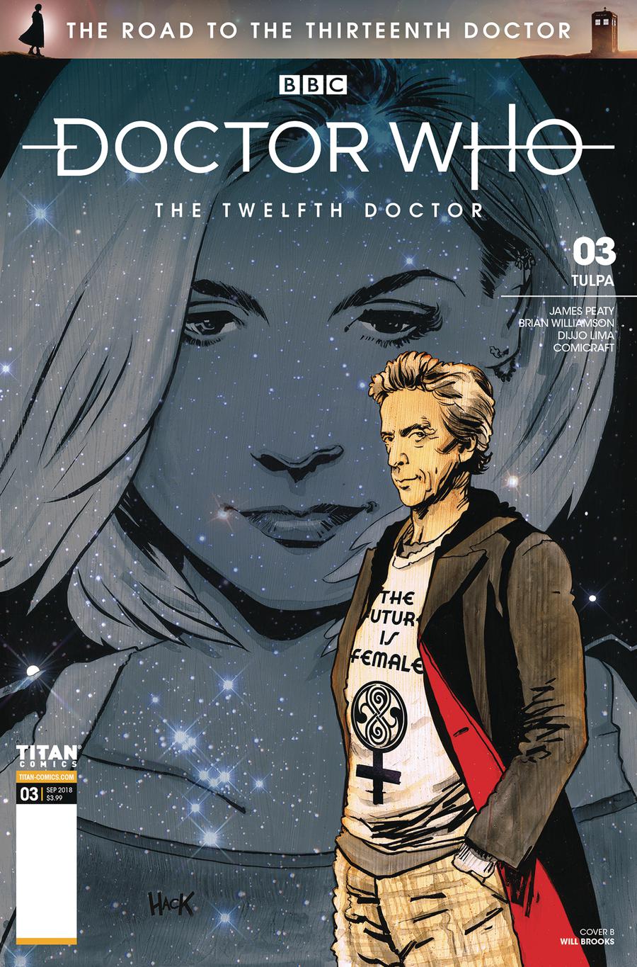 Doctor Who Road To The 13th Doctor #3 12th Doctor Cover A Regular Robert Hack Cover