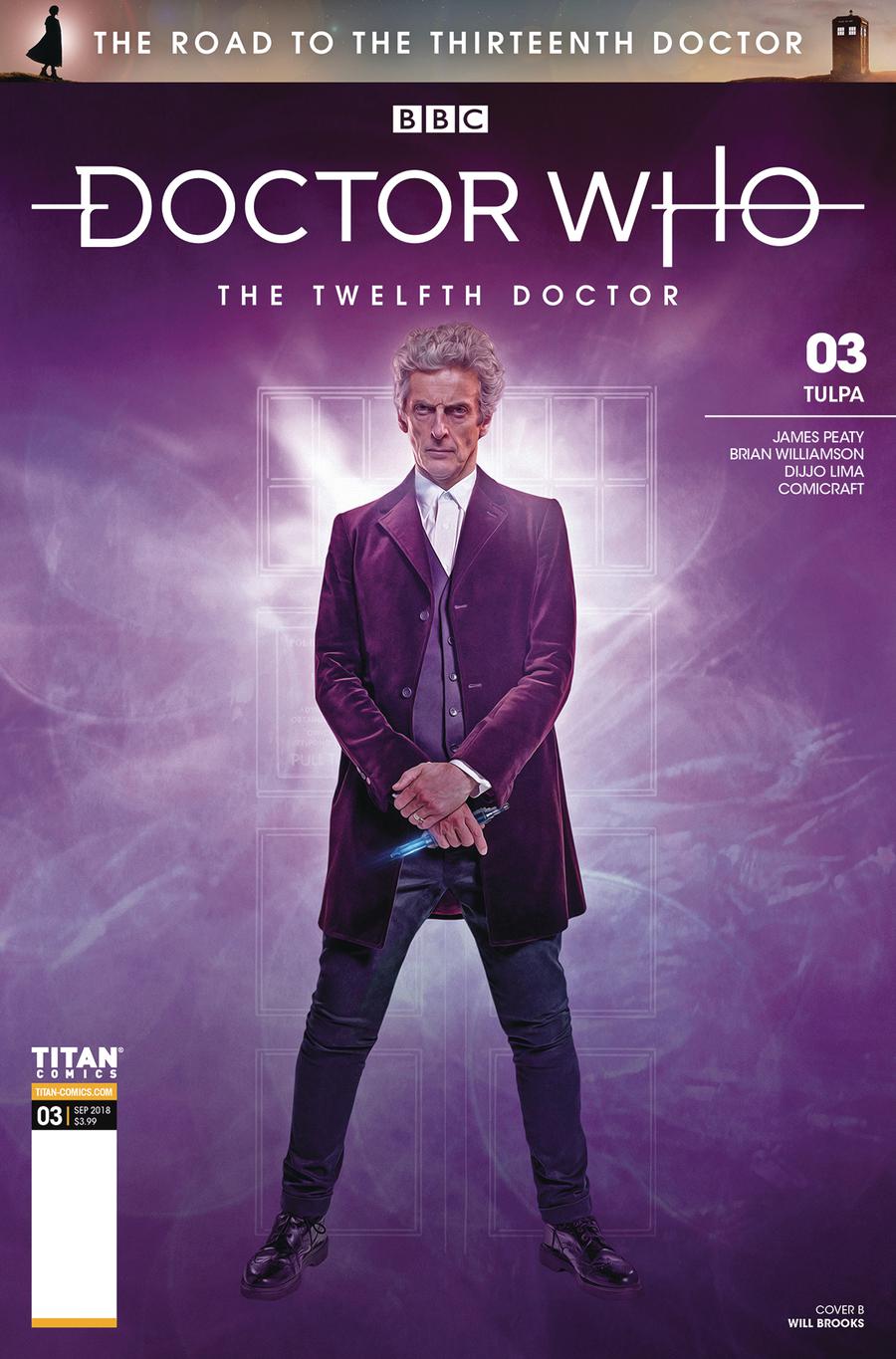 Doctor Who Road To The 13th Doctor #3 12th Doctor Cover B Variant Photo Cover