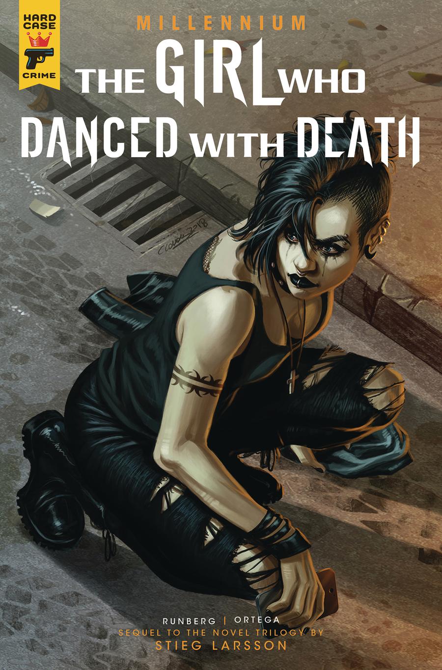 Hard Case Crime Millennium Girl Who Danced With Death #2 Cover A Regular Claudia Ianniciello Cover
