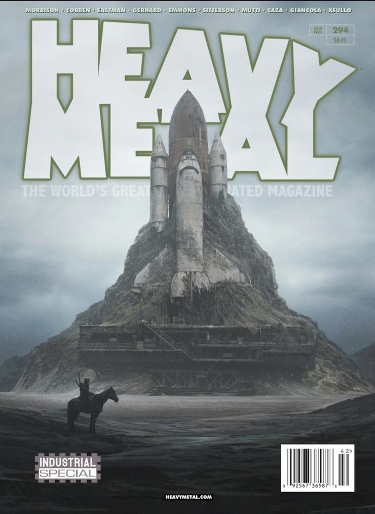 Heavy Metal #294 Cover B Yuri Shwedoff