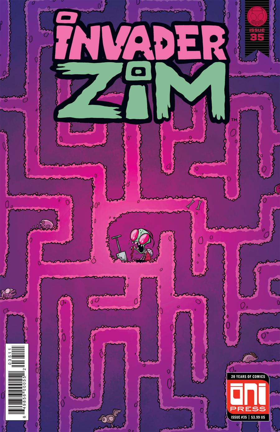 Invader Zim #35 Cover A Regular Fred Stresing & Warren Wucinich Cover