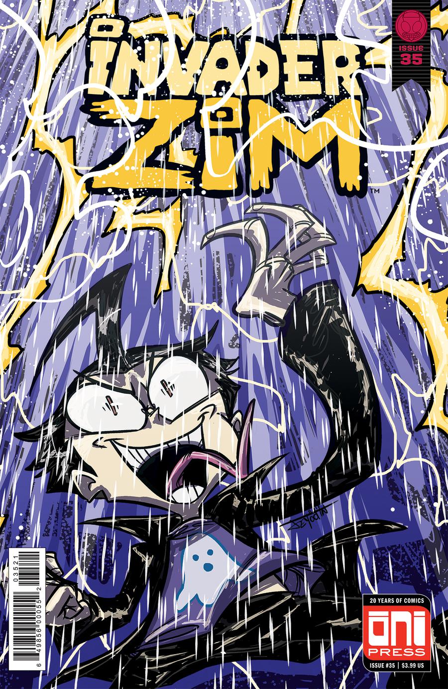 Invader Zim #35 Cover B Variant Jey Odin Cover