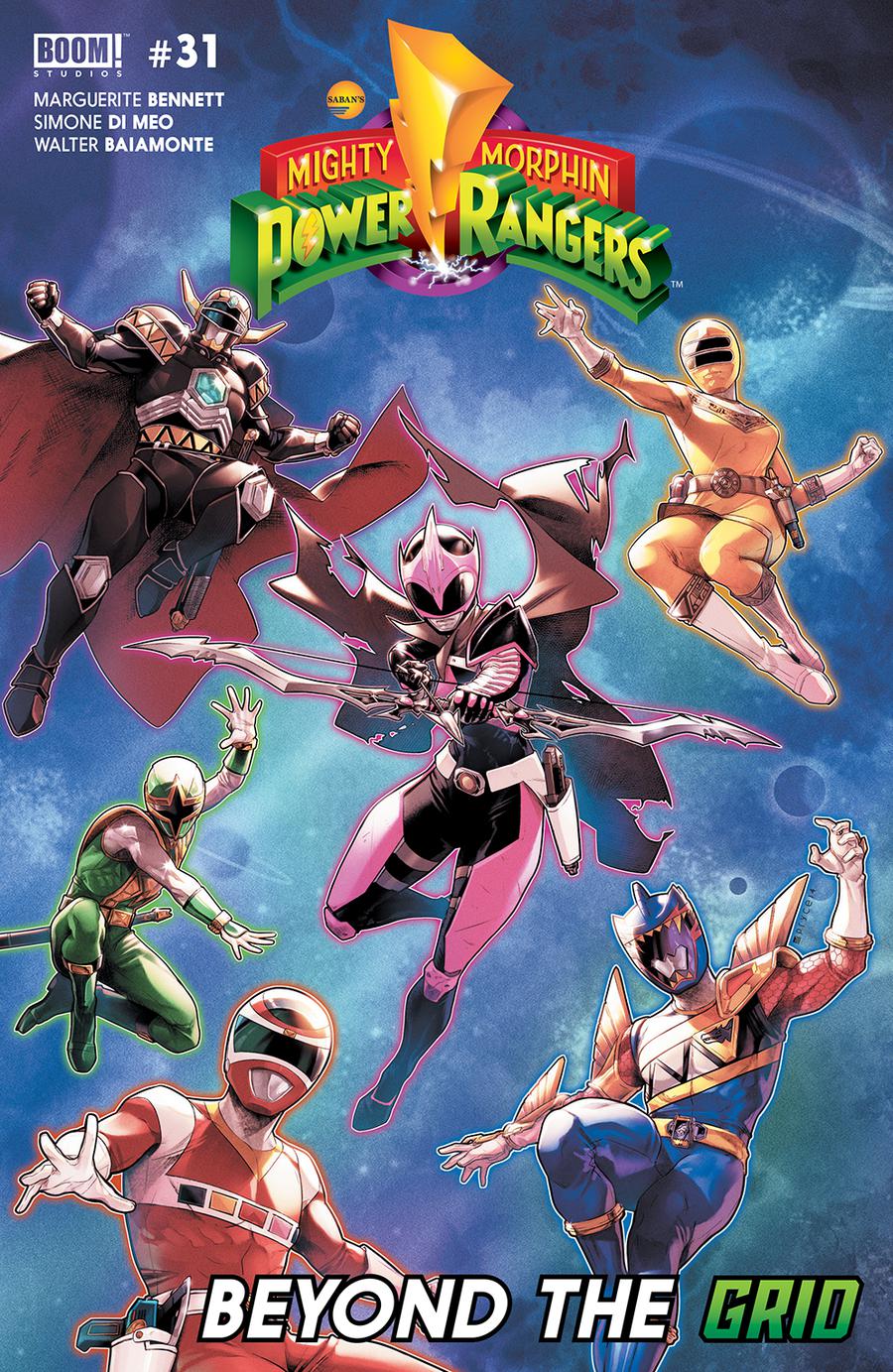 Mighty Morphin Power Rangers (BOOM Studios) #31 Cover A 1st Ptg Regular Jamal Campbell Cover