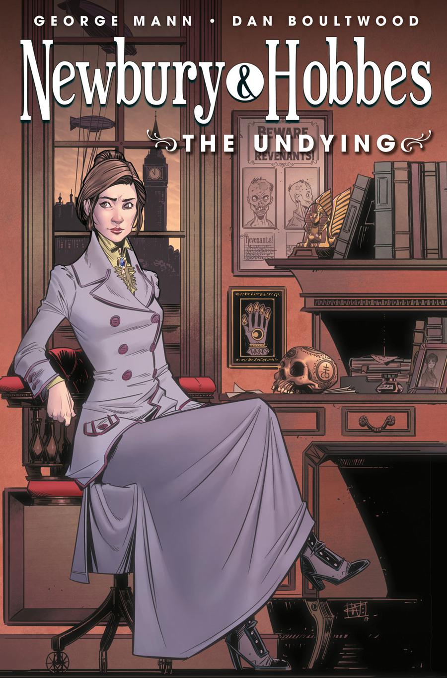 Newbury & Hobbes The Undying #1 Cover B Variant Chris Wildgoose Cover