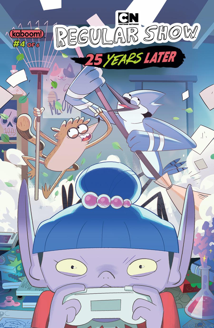 Regular Show 25 Years Later #4 Cover A Regular Cristina Rose Chua Cover