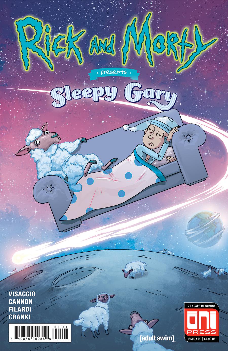 Rick And Morty Presents Sleepy Gary #1 Cover A Regular CJ Cannon Cover