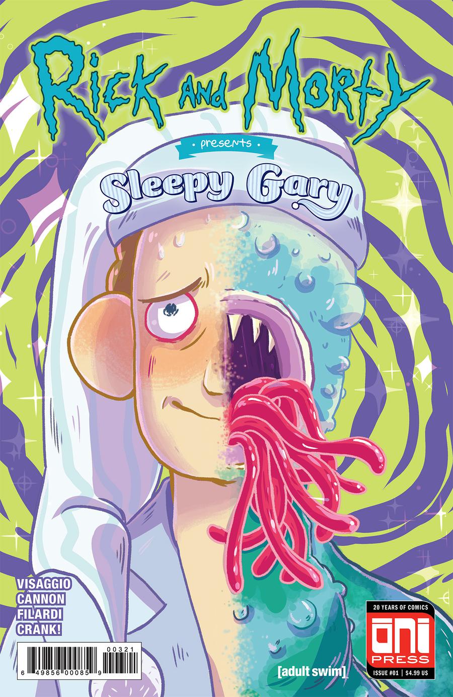 Rick And Morty Presents Sleepy Gary #1 Cover B Variant Cara McGee Cover