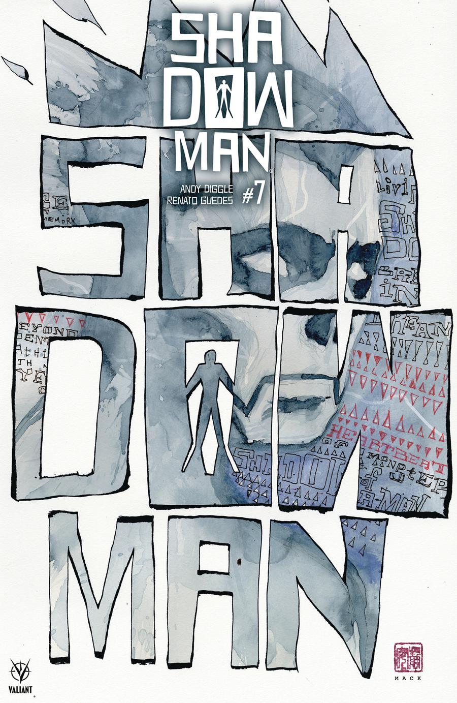 Shadowman Vol 5 #7 Cover B Variant David Mack Cover